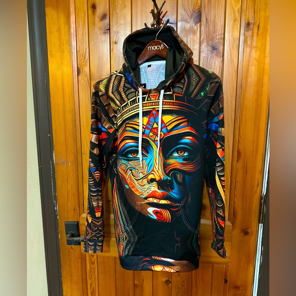 NWT ÍDEM psychedelic sweater skirt